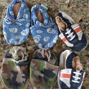 6/12 month old slipper baby shoe